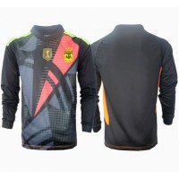 Pánský Fotbalový dres Argentina Brankářské Copa America 2024 Domácí Dlouhý Rukáv